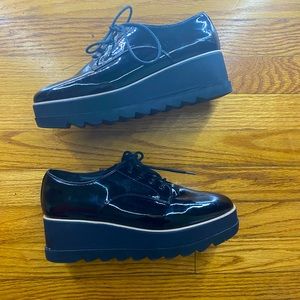 Black Aldo Oxfords Size 10